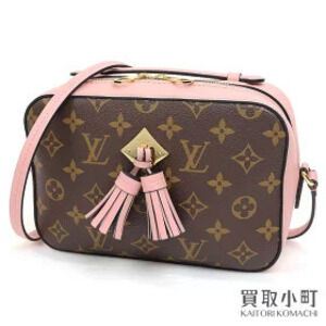 Louis Vuitton Saintonge Rose Pink Poudre Monogram Smooth Leather Camera Bag